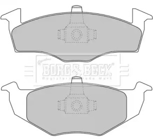 Комплект тормозных колодок BORG & BECK BBP1691