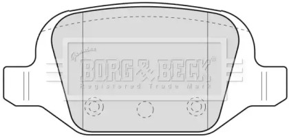 Комплект тормозных колодок BORG & BECK BBP1775