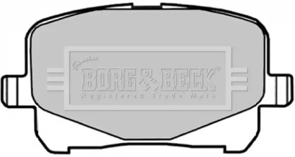 Комплект тормозных колодок BORG & BECK BBP1835