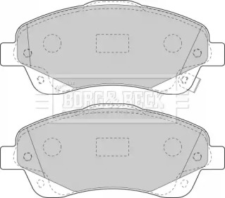 Комплект тормозных колодок BORG & BECK BBP1854