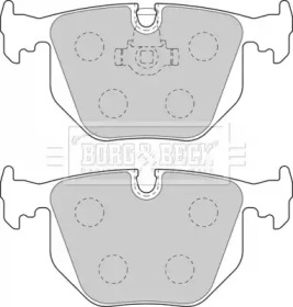 Комплект тормозных колодок BORG & BECK BBP1871