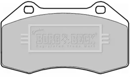 Комплект тормозных колодок BORG & BECK BBP1909