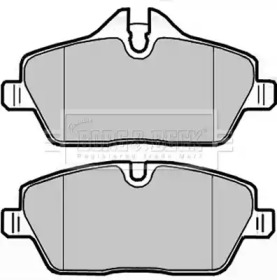 Комплект тормозных колодок BORG & BECK BBP1926