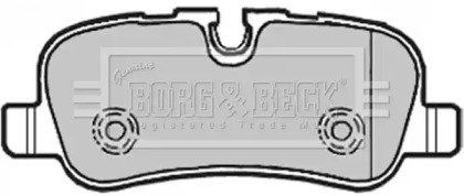 Комплект тормозных колодок BORG & BECK BBP1941