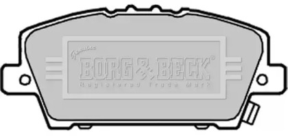 Комплект тормозных колодок BORG & BECK BBP1986