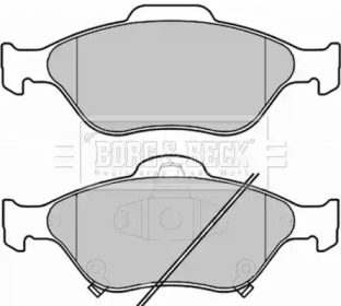 Комплект тормозных колодок BORG & BECK BBP1999