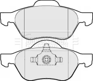 Комплект тормозных колодок BORG & BECK BBP2015