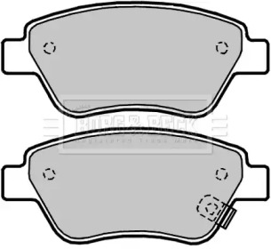 Комплект тормозных колодок BORG & BECK BBP2042