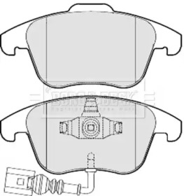 Комплект тормозных колодок BORG & BECK BBP2049