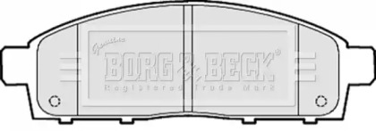 Комплект тормозных колодок BORG & BECK BBP2054