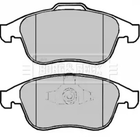 Комплект тормозных колодок BORG & BECK BBP2064
