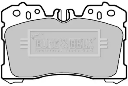 Комплект тормозных колодок BORG & BECK BBP2127