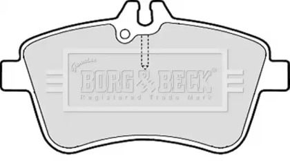 Комплект тормозных колодок BORG & BECK BBP2145