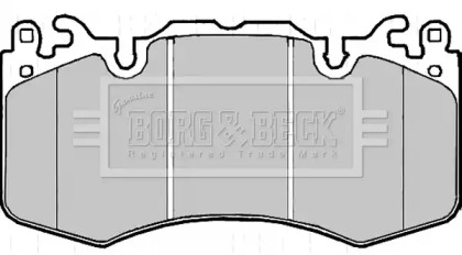 Комплект тормозных колодок BORG & BECK BBP2216