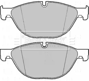 Комплект тормозных колодок BORG & BECK BBP2218