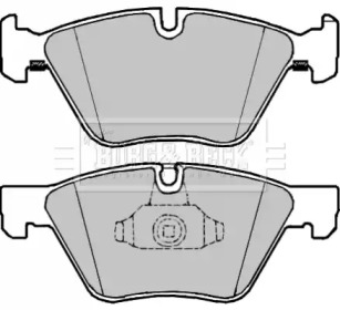 Комплект тормозных колодок BORG & BECK BBP2224