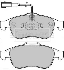 Комплект тормозных колодок BORG & BECK BBP2245