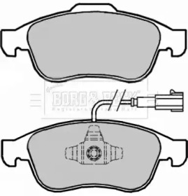 Комплект тормозных колодок BORG & BECK BBP2246