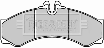 Комплект тормозных колодок BORG & BECK BBP2247