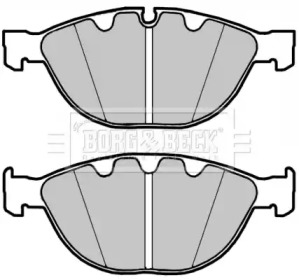 Комплект тормозных колодок BORG & BECK BBP2264