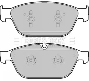 Комплект тормозных колодок BORG & BECK BBP2293