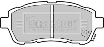 Комплект тормозных колодок BORG & BECK BBP2304