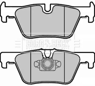 Комплект тормозных колодок BORG & BECK BBP2335