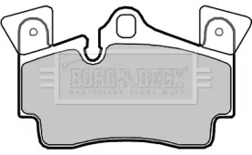 Комплект тормозных колодок BORG & BECK BBP2352