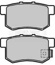 Комплект тормозных колодок BORG & BECK BBP2373