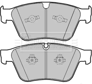 Комплект тормозных колодок BORG & BECK BBP2386