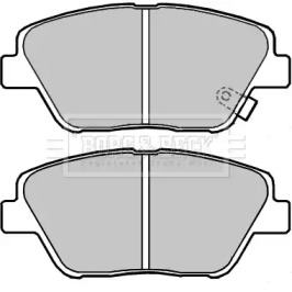 Комплект тормозных колодок BORG & BECK BBP2391