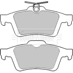 Комплект тормозных колодок BORG & BECK BBP2403