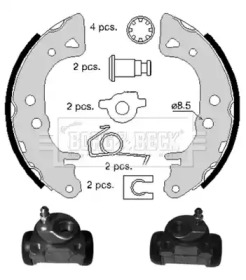 Комлект тормозных накладок BORG & BECK BBS1004K