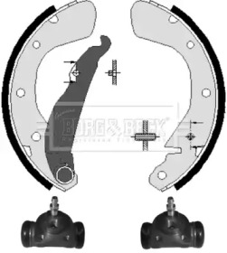 Комлект тормозных накладок BORG & BECK BBS1022K