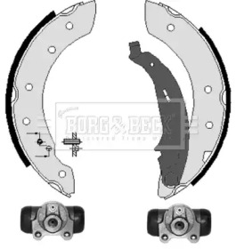 Комлект тормозных накладок BORG & BECK BBS1047K