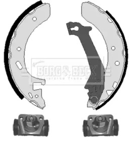 Комплект тормозных колодок BORG & BECK BBS1054K