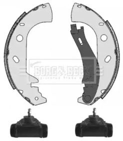 Комплект тормозных колодок BORG & BECK BBS1101K