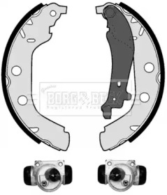 Комлект тормозных накладок BORG & BECK BBS1106K