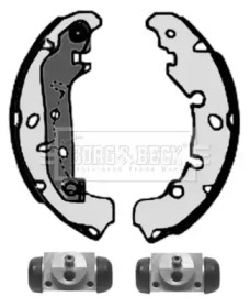 Комплект тормозных колодок BORG & BECK BBS1128K