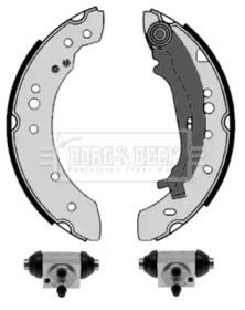 Комплект тормозных колодок BORG & BECK BBS1142K