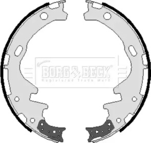 Комлект тормозных накладок BORG & BECK BBS6010