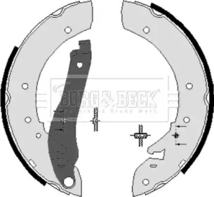 Комлект тормозных накладок BORG & BECK BBS6020