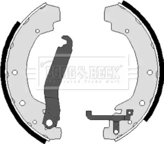 Комлект тормозных накладок BORG & BECK BBS6023