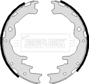 Комлект тормозных накладок BORG & BECK BBS6028