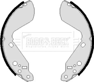 Комлект тормозных накладок BORG & BECK BBS6031