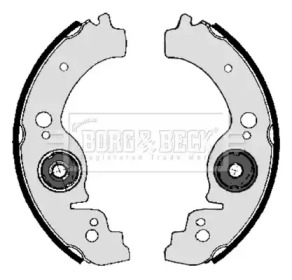 Комлект тормозных накладок BORG & BECK BBS6035