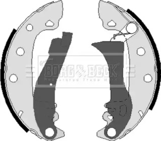 Комлект тормозных накладок BORG & BECK BBS6095