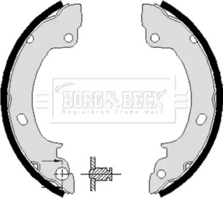 Комлект тормозных накладок BORG & BECK BBS6100