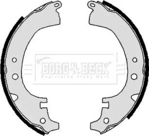 Комплект тормозных колодок BORG & BECK BBS6124