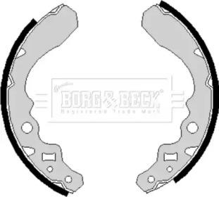 Комлект тормозных накладок BORG & BECK BBS6152